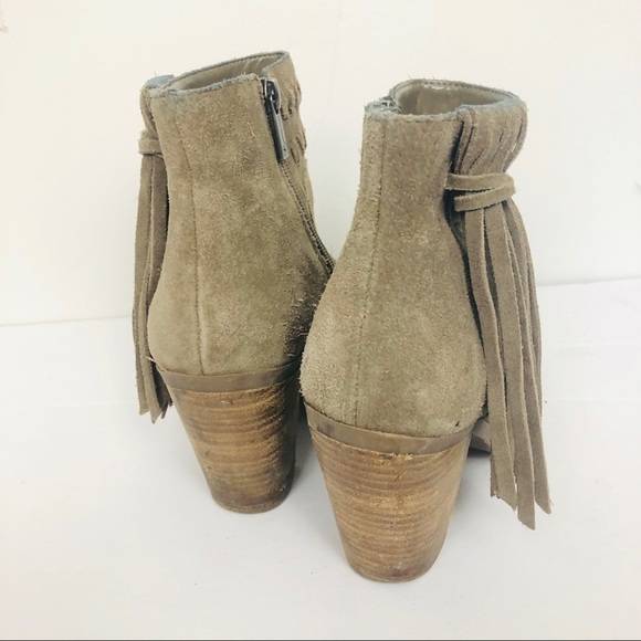 Jessica Simpson Tan suede boots size 8.5M - Picture 2 of 7